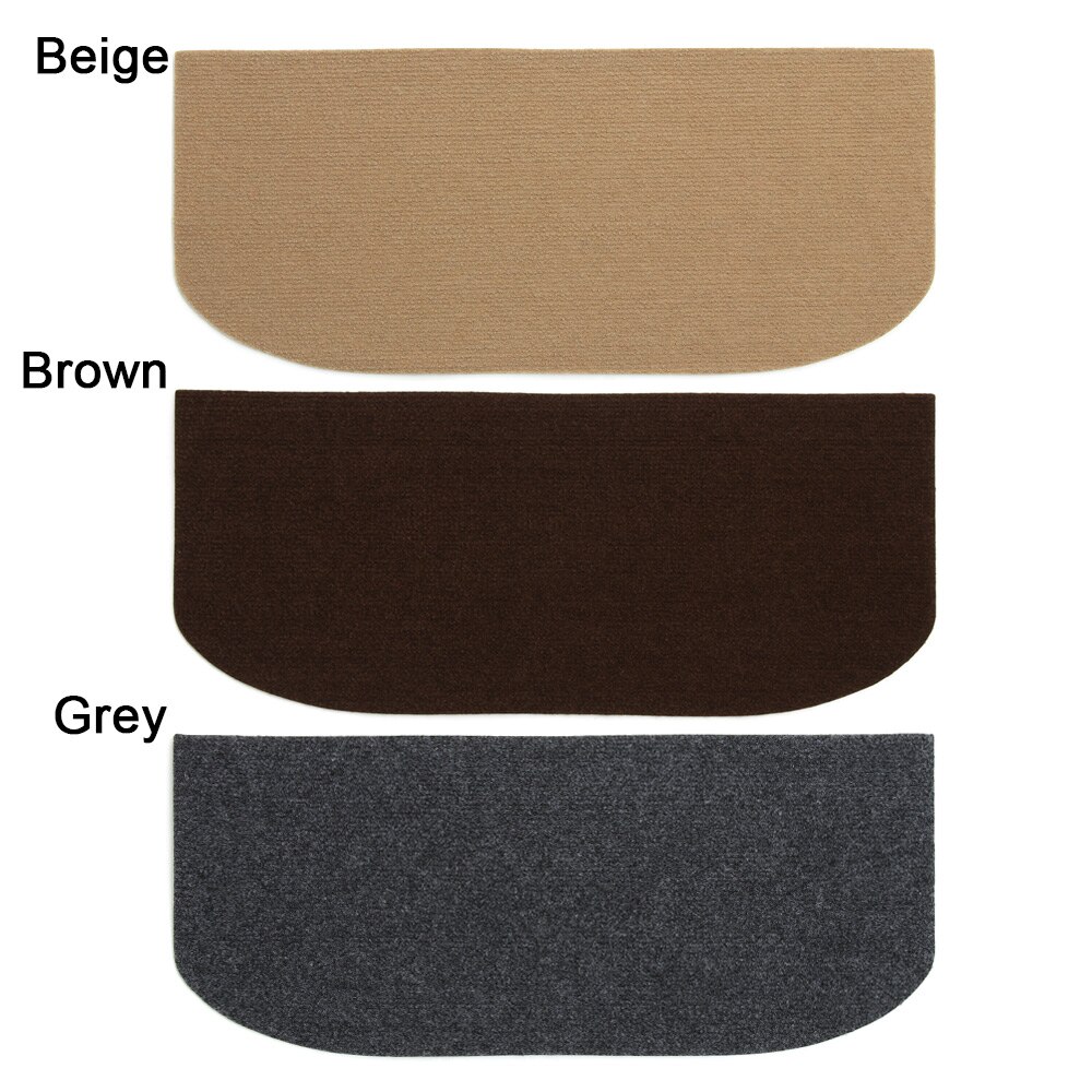 7 Uds colchoneta resistente escalón escalera cubierta de protección peldaños antideslizante alfombra almohadillas 24x55 cm cómodo suministros para el hogar