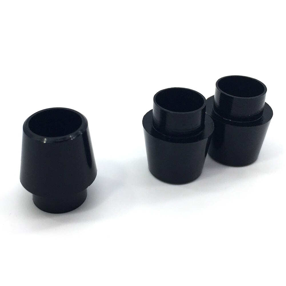 12pcs Spare Black Iron Shafts Replacement Lightweight Small For Taper Tip Easy Use Golf Ferrules Plastic Shaft Sleeve Adapter