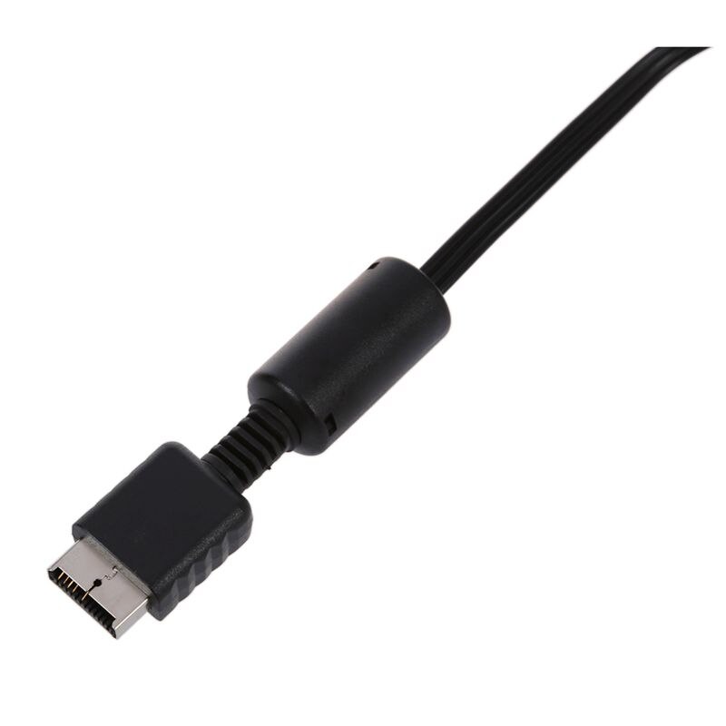 Cable adaptador de alta velocidad a 3 RCA para SONY Playstation 2 3 PS2 PS3, 1,8 metros/6 pies de longitud