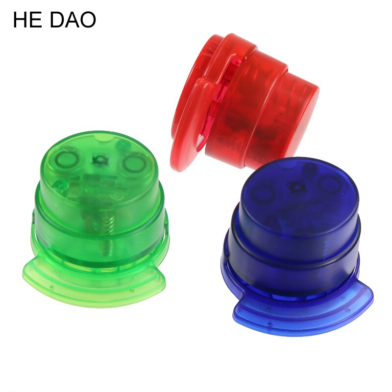 Transparent Staple-Free Stapler Home Paper Binding Binder Paperclip Stationery Office School Supplies