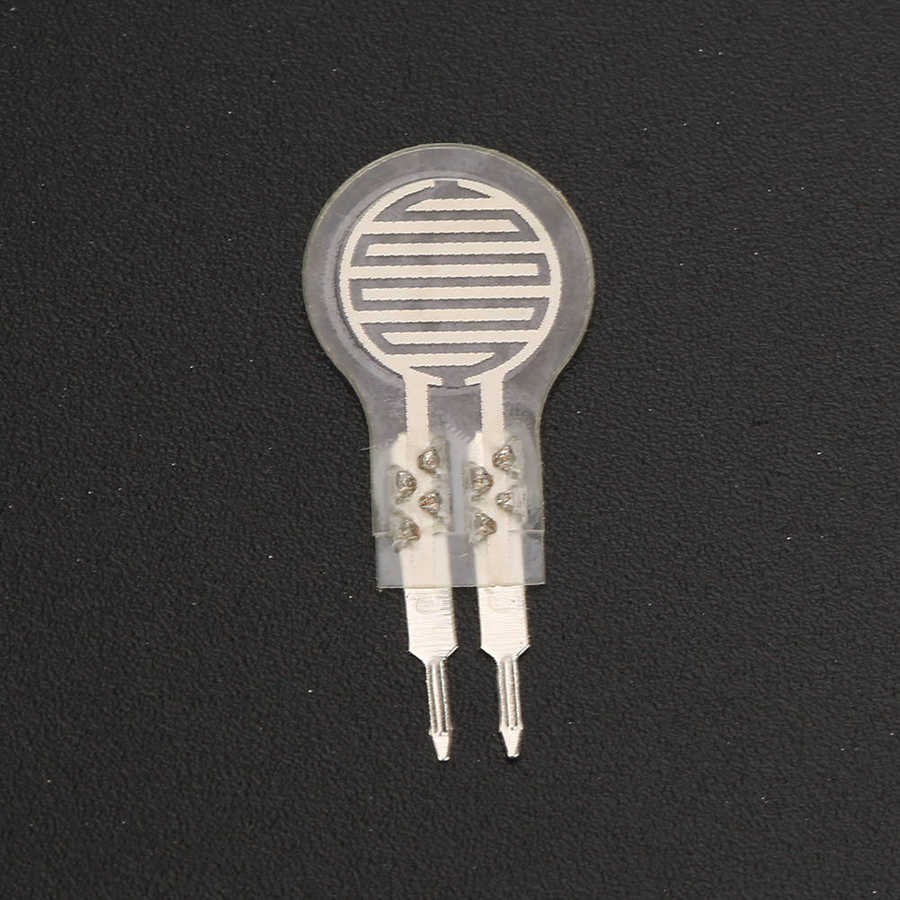 Geiger Counters 10kg Flexible Thin Film Resistor type Pressure Force Sensor Diameter 7.5mm Capteur Force Resistor