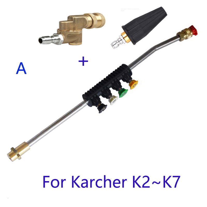 KARCHER PRESSURE K2 - K4 Tubo Lavatrice E Pistola Trigger E Lancia - Foto 12