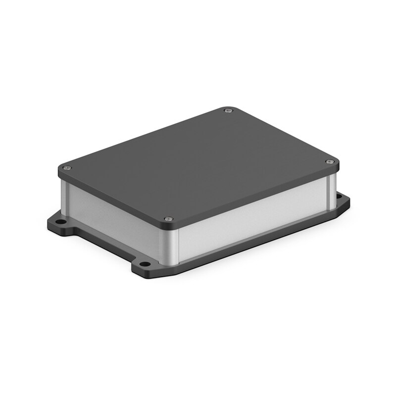 Yongu L06A 150-115 wodoodporna IP68 skrzynka sterownicza element elektroniczny przypadku aluminiowa obudowa: 150-115-30 / Srebrny