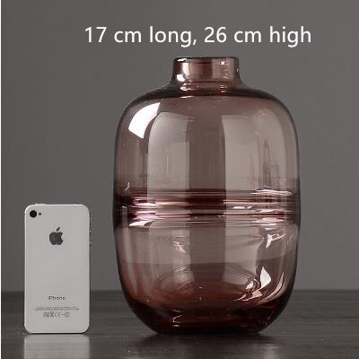 stained glass vase, home office restaurant table decoration , Nordic modern vase: style 8