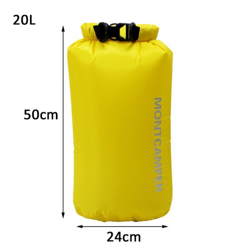 Dry Bag 30D Nylon Ultralight Drifting Swimming Debris Clothes Portable Bag Hiking Bag Storage Bag Waterproof Swimming Bag: Y4