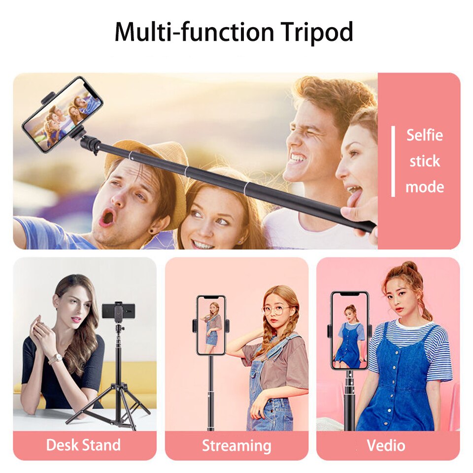 170cm Tripod for Phone Smartphone Tripode for Mobile Phone Trepier Flexible Selfie Stick Tripod Cellphone Handy Stativ