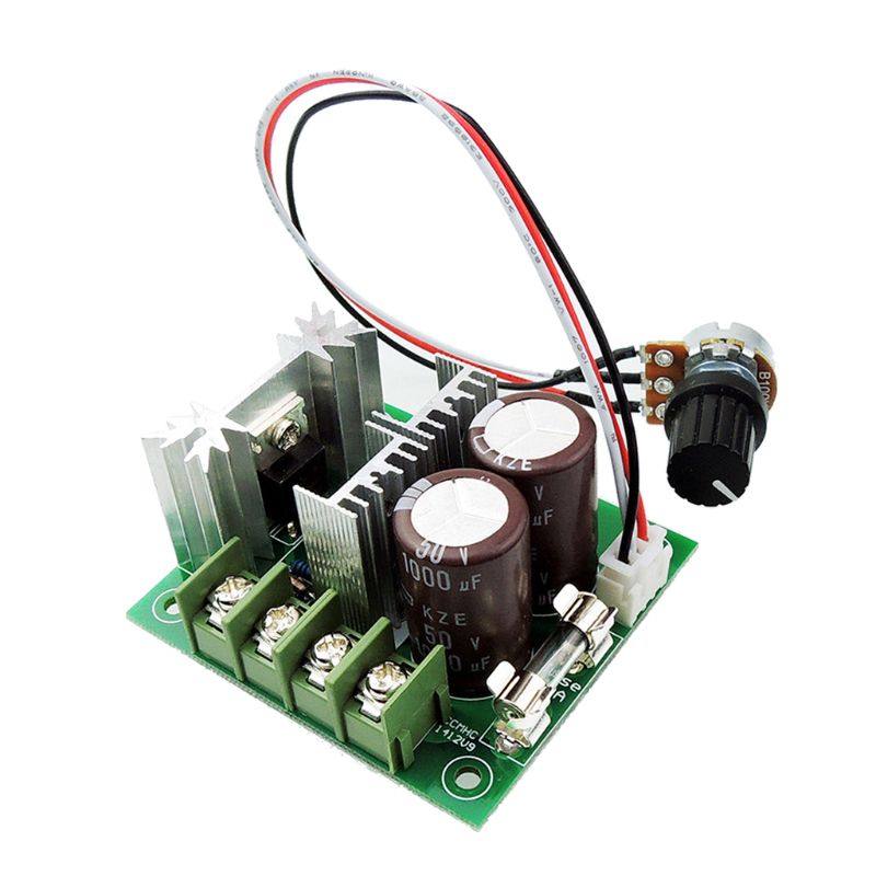 DC 12V-40V DC Motor Speed Controller 400W 10A 10%-100% Adjustable PWM Controller