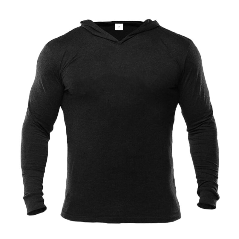 T-shirt Homme Manches Longues Dégradé - Coton Confortable, Coupe Ajustée - Pour Quotidien, Sport, Streetwear - 11