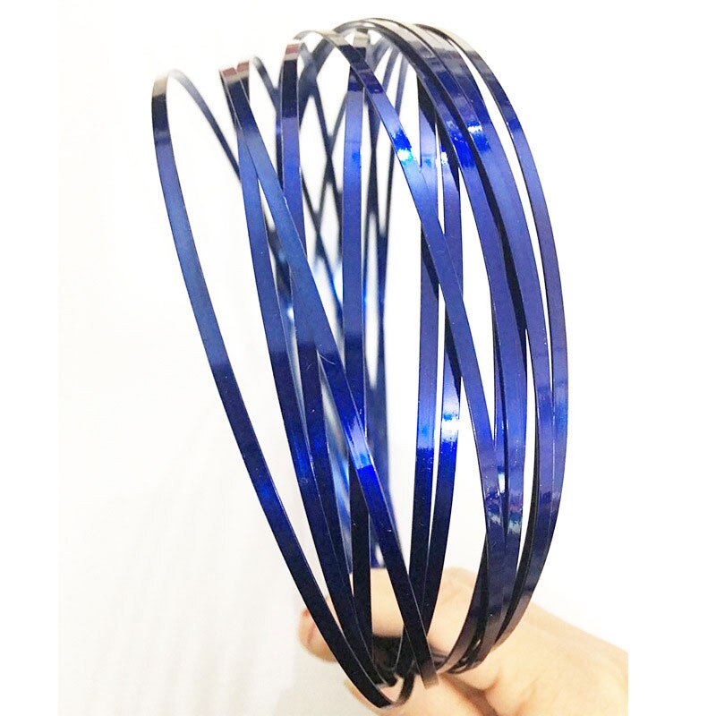 Flow Ring Flow Toy Amazing Magic Ring Toys Kinetic Spring Toy Funny Outdoor Game Intelligent Toy Fidget Adults Families Game: Blue