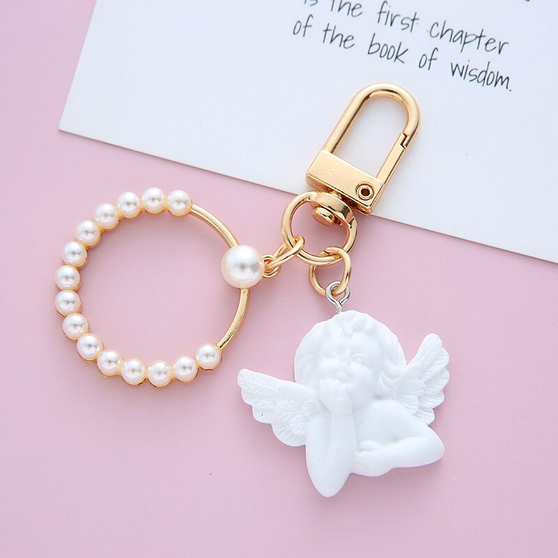 10 stk baby shower favor dåbsarmbånd engel baby shower pige dreng dåb sød giveaway souvenir: Cirkel engel