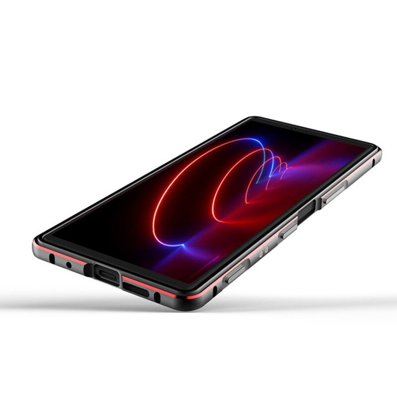 Ultra slank metalramme cover til sony xperia 10 ii etui hårdt aluminium kofanger cover til sony xpreia 1/x1 ii/10 ii