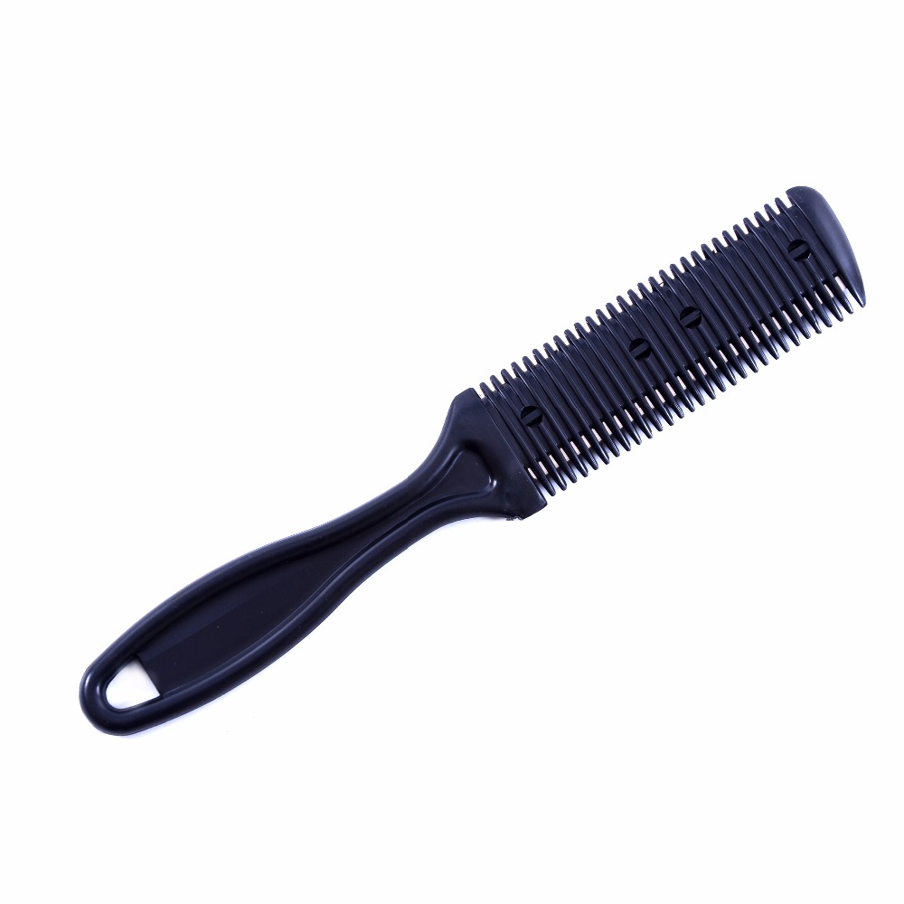 12 stk/parti frisør tyndere trimmer farverig hår barberkniv kam saks