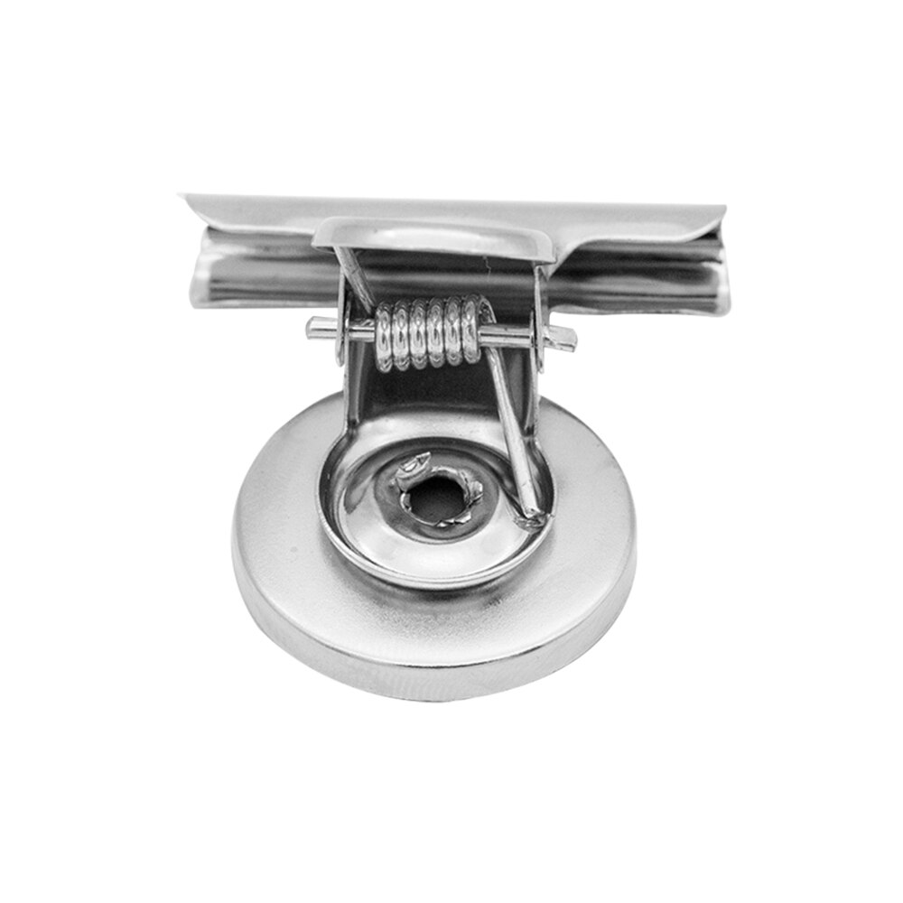 1/3/5Pcs Magnet Clip Message 3cm Clip Metal Fridge Clip Wall Memo Refrigerator Silver Magnet Note Base Holder