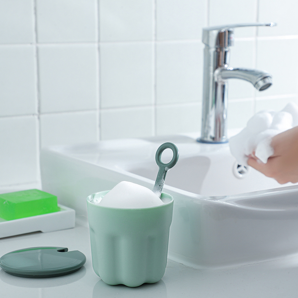 Facial Cleanser Foam Bubble Maker Cup Face Clean Tool Shower Bath Device Cleansing Cream Body Wash Shampoo Foamer