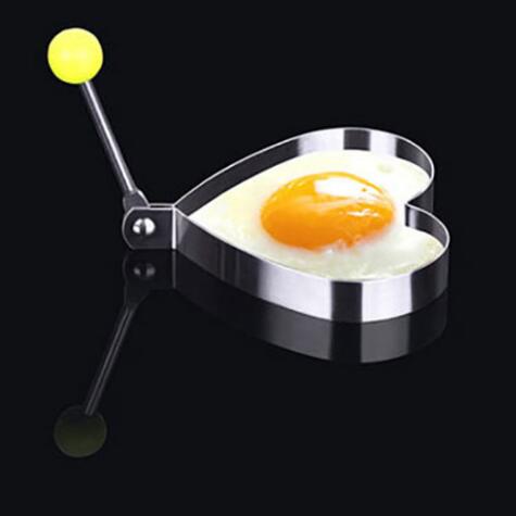 1pc søde omeletter omelet æg stegning skimmel stegt æg shaper ring børn elsker morgenmad madlavning værktøj køkken tilbehøregg skimmel: Hjerte