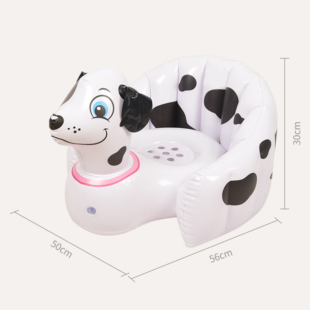 freundlicher Tragbare Aufblasbare Stuhl Kind PVC Aufblasbare Schlecht Sofa Faul Stuhl Multifunktions Baby Lernen Sitz 56*50*30 cm
