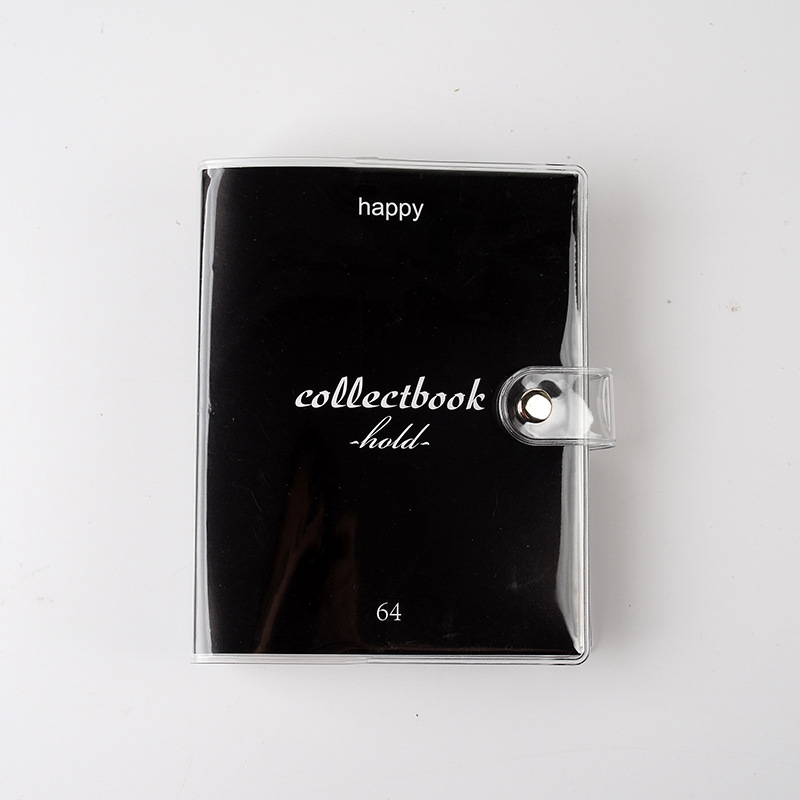 EZONE – Album Photo 3 pouces, Mini classeur de cartes de visite en PP, livre de Collection, Collection de timbres, livret: 3