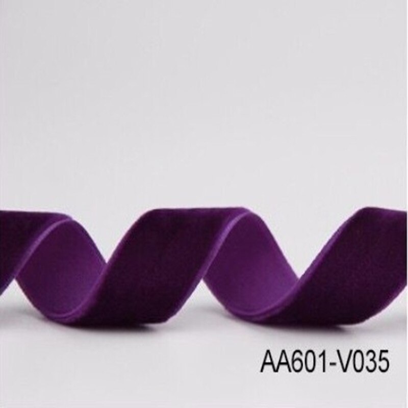 6Mm/9Mm/15Mm Bourgondië Enkel Gezicht Fluwelen Lint Voor Handgemaakte Cadeau Boeket Wikkelen Benodigdheden Thuis partij Decoratie Kerst