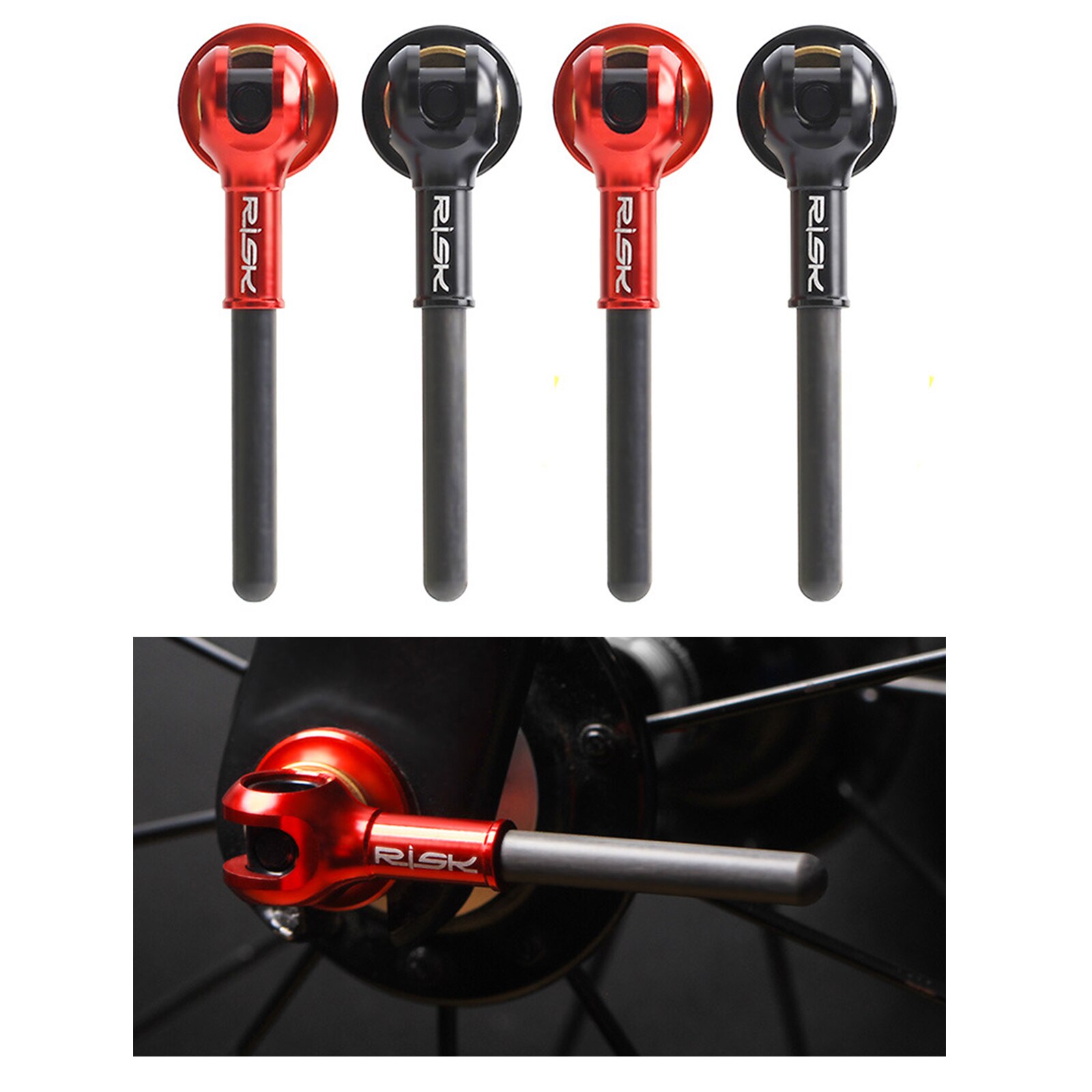 1 Paar Fiets Quick Release Pedalen Aluminium Fiets Lager Pedalen voor