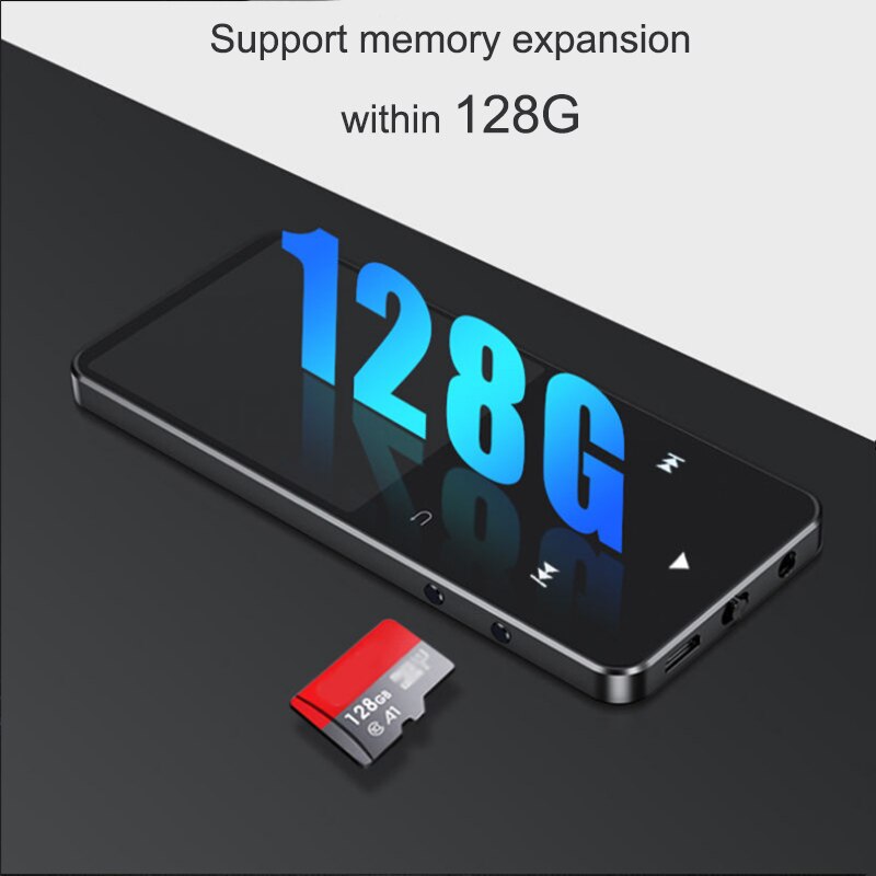 Baladeur MP3 16 go avec haut-parleur intégré, lecteur de musique HIFI sans perte, compatible Bluetooth, lecteur mp4 avec Radio FM, 2022