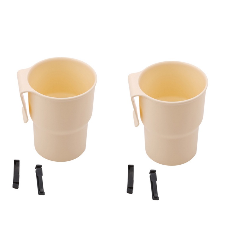 Mehrzweck-Getränkehalter für Wohnmobile und Autos: Halten Sie Ihr Telefon, das Getränke und das Müll sicher auf Ort!: Braun