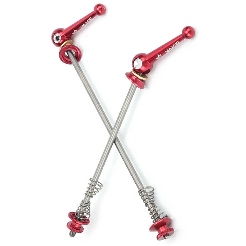 Bicycle Quick Release Skewer Mountain Bike Front Rear Quick Release Lever Skewer Bike Wheel Hub QR Skewer Rod