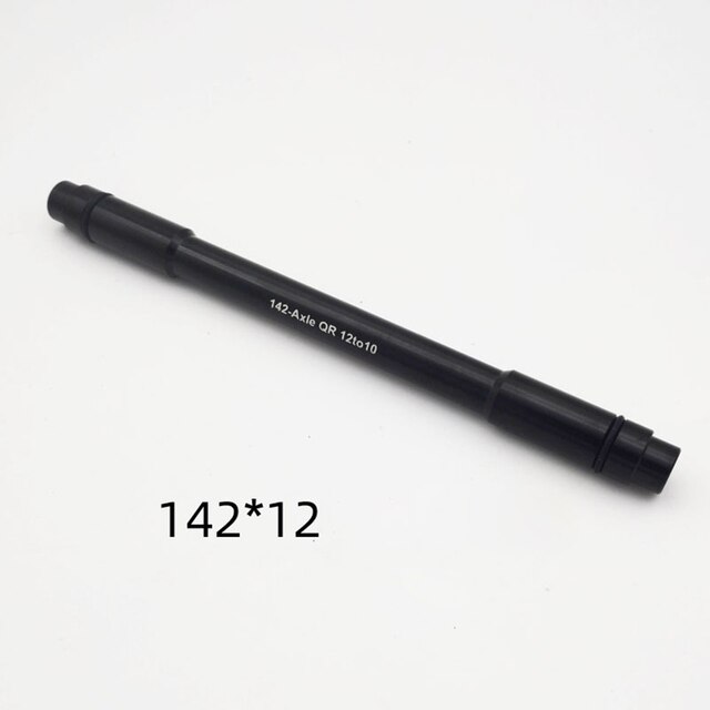 Bike Bicycle Rear Hub Thru Axle Adapter 135/142/148x12mm To Quick Release 10mm Rear Wheel Barrel Shaft Converter Aluminum Alloy: 142mm
