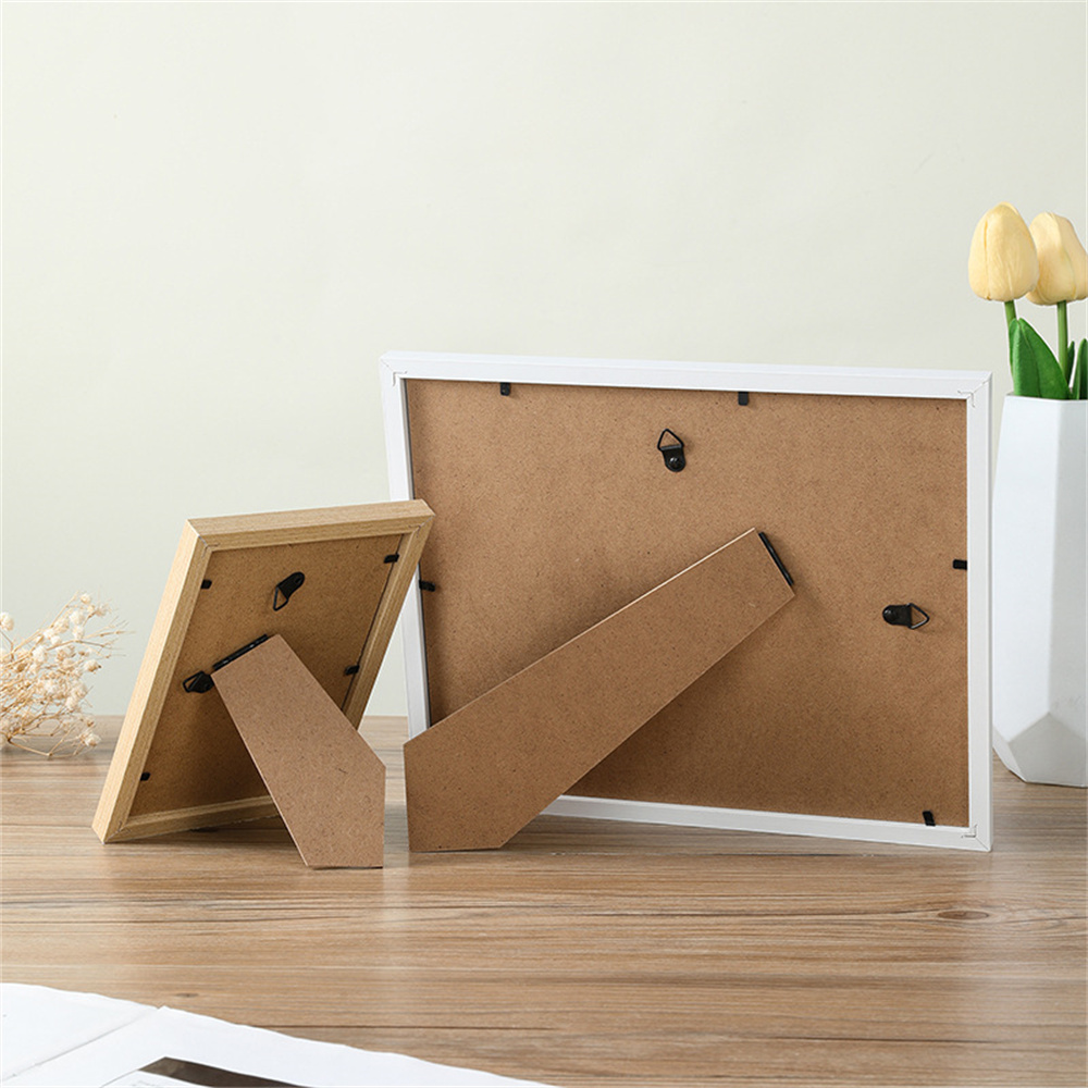Multi-size wandgemonteerde displayframe Houten fotolijst huis decoratieve fotolijst DIY fotolijst op te hangen