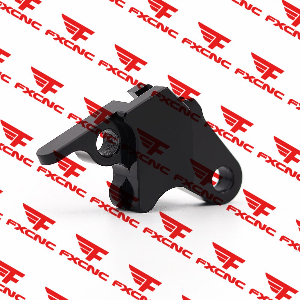 CNC Motorcycle Clutch Lever Left Side Head Adapter Mount Bracket Motor Brake Lever Right Side Head Adapter For Honda Kawasaki: R15-L