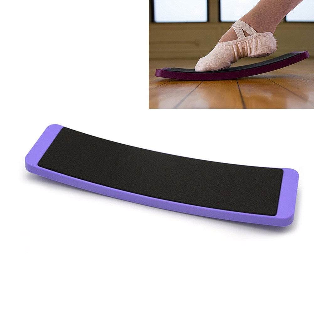 Placa giratoria de Ballet suave, Unisex, pirueta, tarjeta de giro de Ballet, práctica, giratoria, tabla de baile, herramientas de entrenamiento adecuadas para un suelo suave: Púrpura