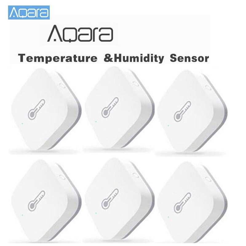 Aqara Smart Temperature Humidity Sensor Air Pressure Wireless Remote Control ZigBee Wifi Connection Home Device