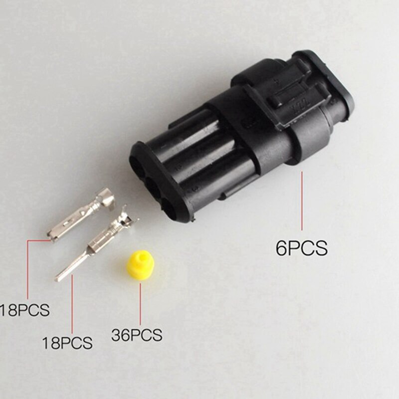 26setzt 1-4 Stift Elektrische Draht Stecker Stecker einstellen & 150 Stck Draht Verbinder Bausatz Draht Anschlüsse Wasserdicht