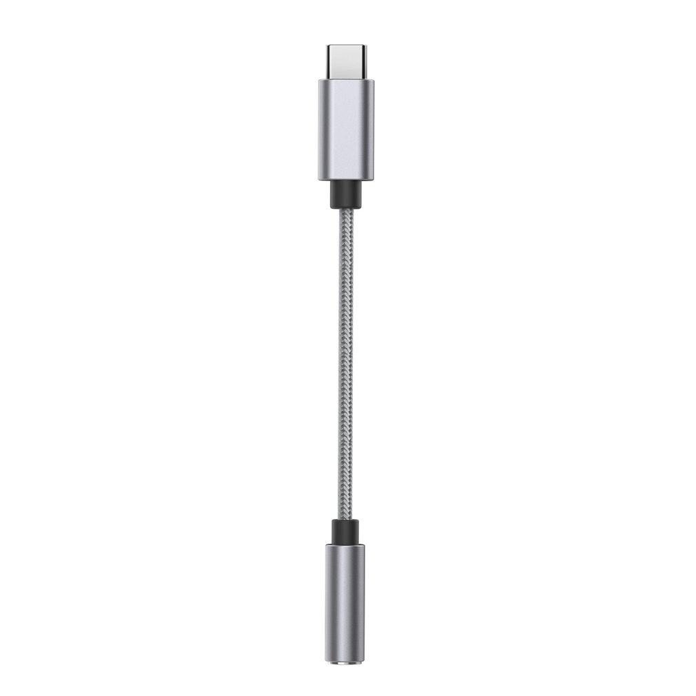 Type-C Naar 3.5Mm Audio Adapter Kabel Hoofdtelefoon Adapter Call Lijn Uitstekende Afwerking Plug En Play Kabel: grey