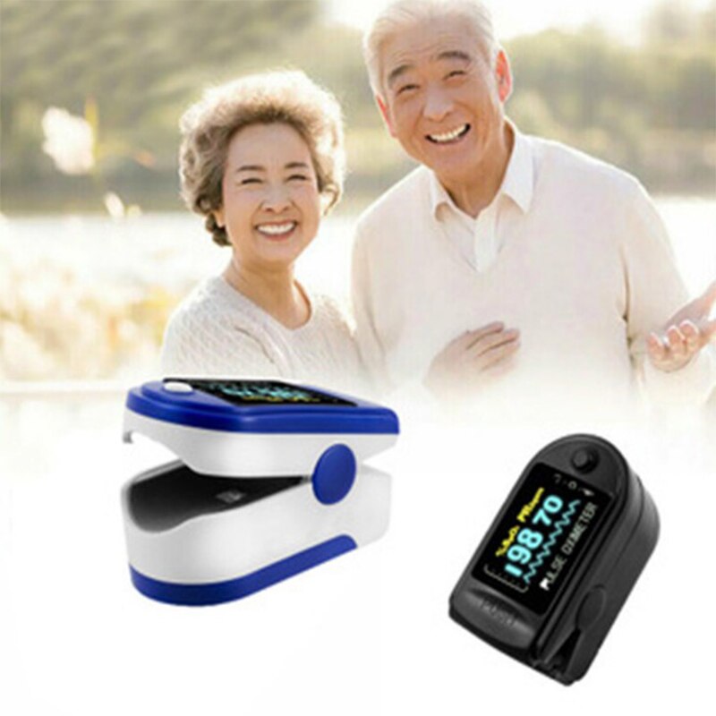 Fingerklämma oximeter puls syreövervakning pulsoximeter