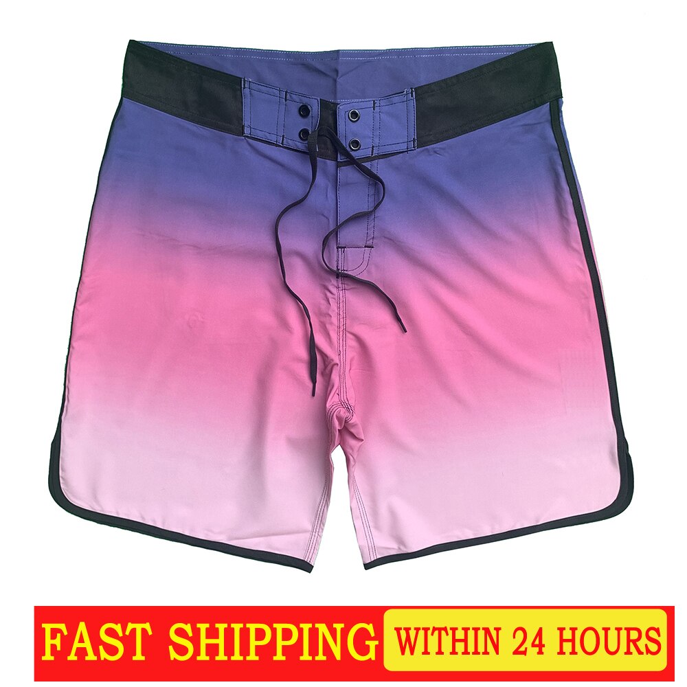 Gradient Mannen Shorts Strand Broek Zomer Mode Koele Pocket Siwmwear Board Badpak Man Zwembroek Shorts Beachwear