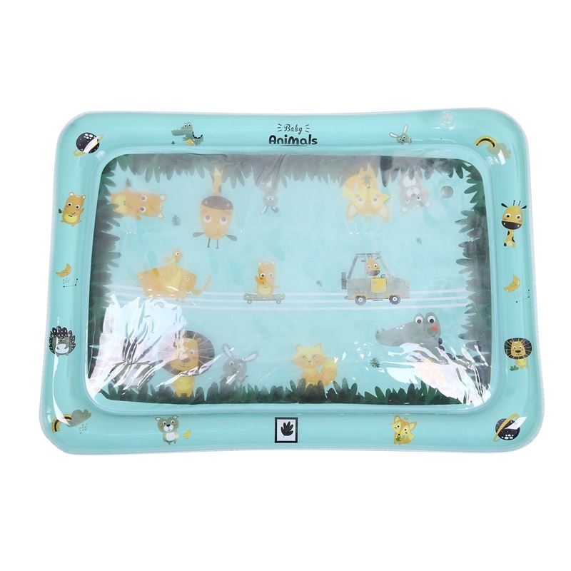 Baby Kids Water Spelen Mat Opblaasbare Pvc Baby Tummy Tijd Playmat Peuter Voor Baby Activiteit Spelen Centrum Mat: Default Title