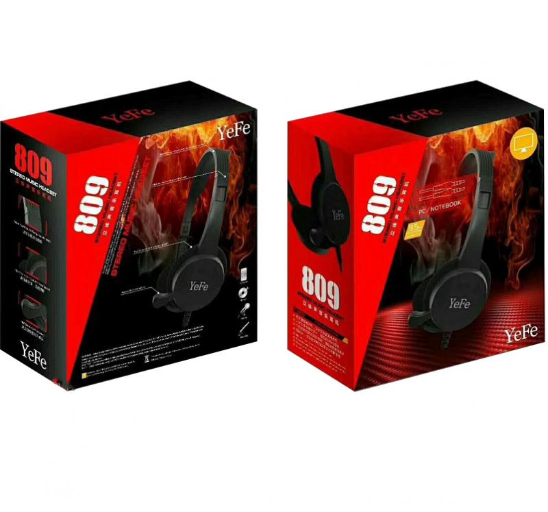 3.5mm Wired Headset Integrated Headphones Volume Control Notebook Earphones Computer Headset With Microphone For Computer Laptop