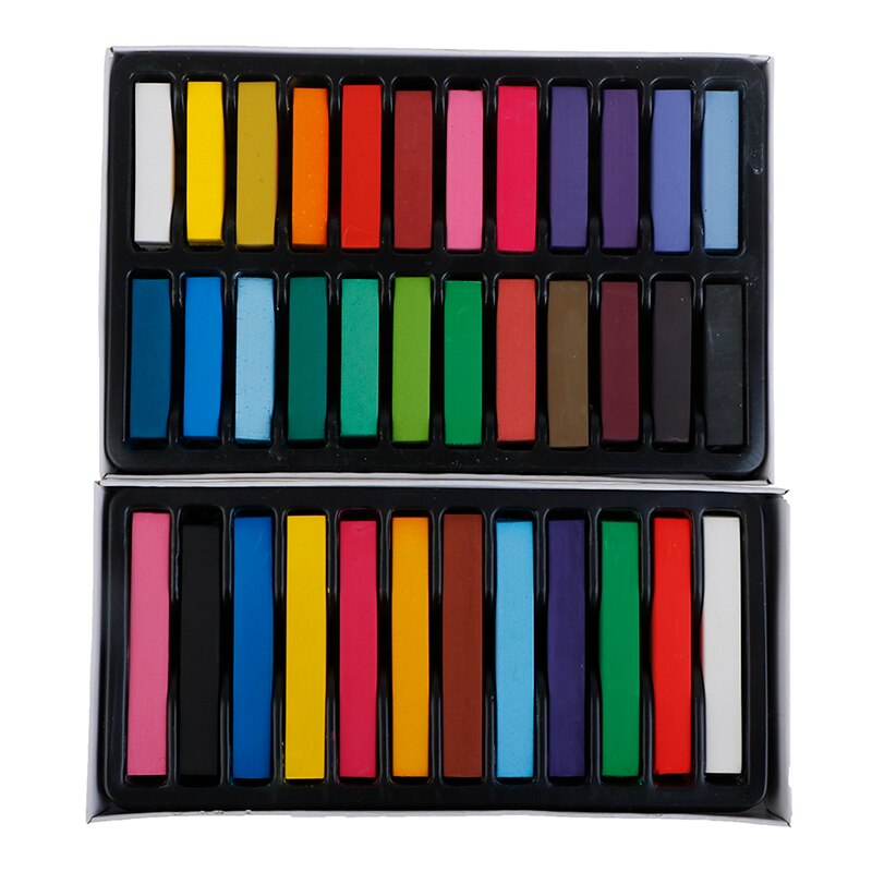 Tinte temporal para el cabello, pluma lavable, pasteles de salón, lavables