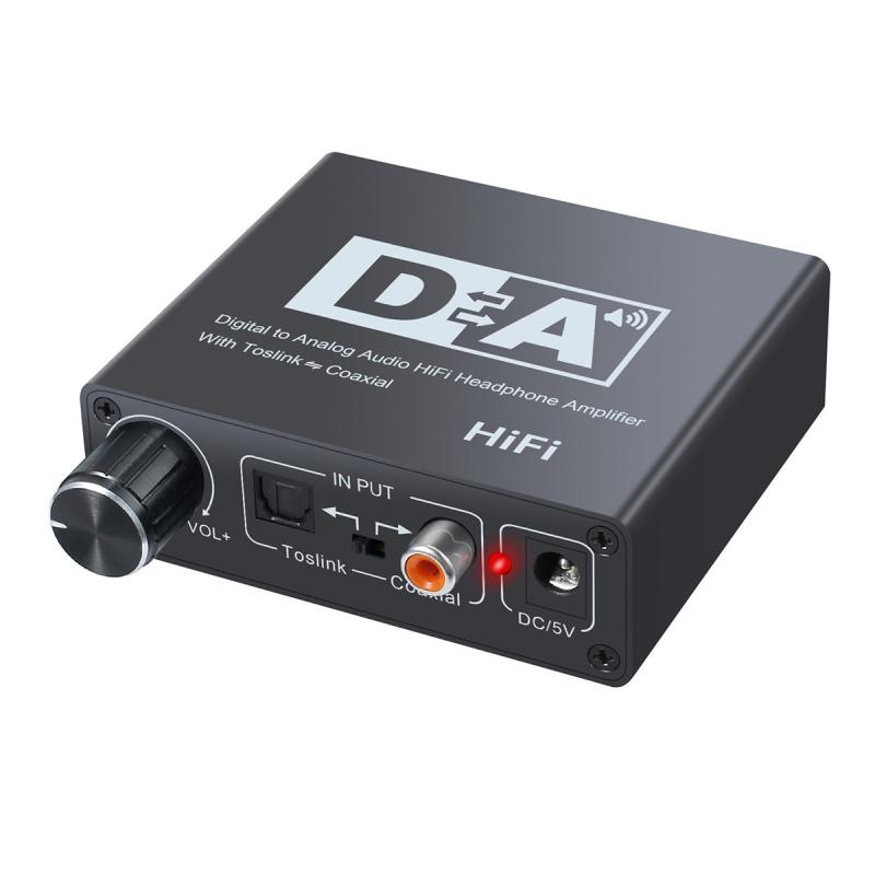 Usb dac smsl HiFi Digital Optical Koaxial zu TosLink Analog LR RCA 3,5mm Jack Audio Konverter richt: Default Title