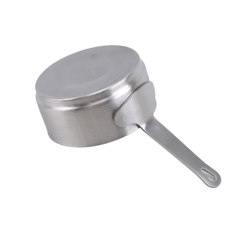 Mini Melk Pan Non-stick Rvs Steelpan Kaas Pot Chocolade Gesmolten Verwarming Pot Keuken Kookgerei Zilver 50Ml 100Ml