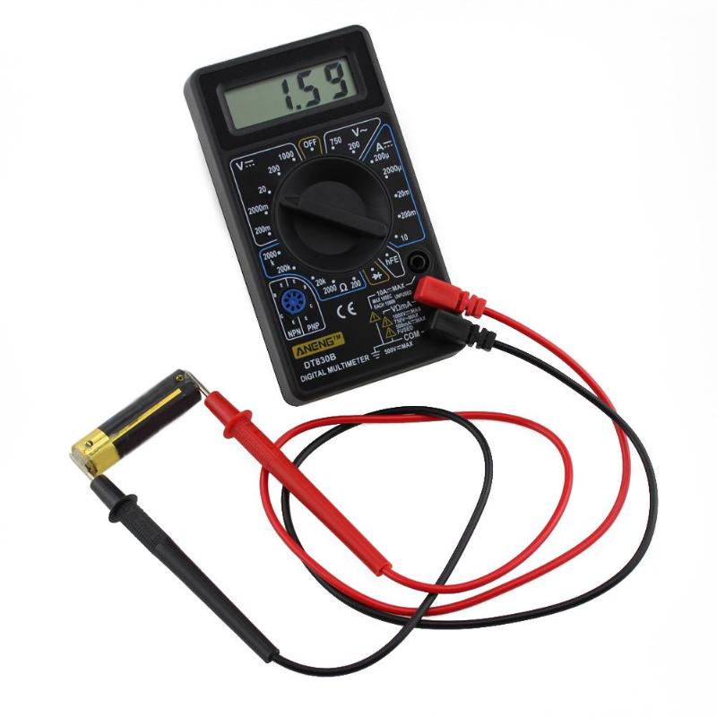ANENG DT830B AC/DC LCD Digital Multimeter 750/1000V Voltmeter Ammeter Ohm Tester High Safety Handheld Meter Digital Multimeter