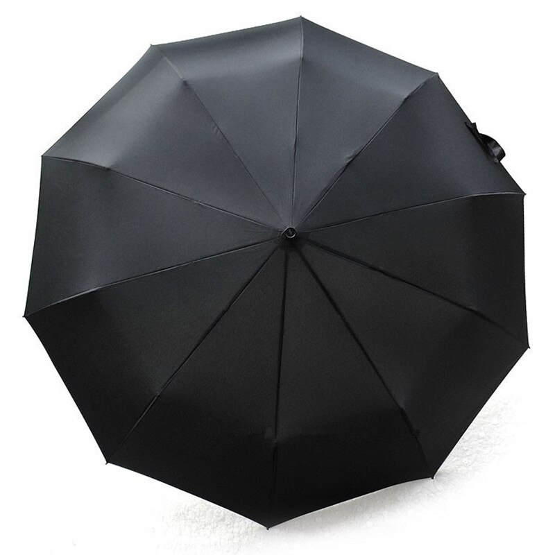 Palony mærke læder buet håndtag mænd automatisk forretning paraply mandtæt vindtæt sort store auto paraplyer parasol regn paraguas