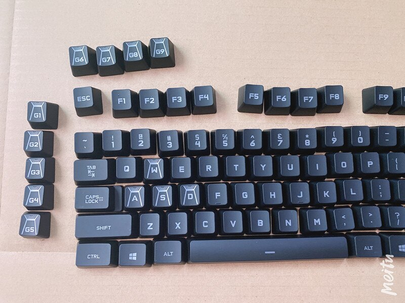 for Logitech G910 Mechanical Gaming Keyboard Original Replacement keycaps. 100% Compatible.（113 Keys，Only Keycap）