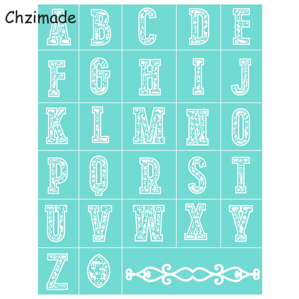 Chzimade-Plantilla de serigrafía autoadhesiva con letras y mariposas, malla de transferencia de 8,5x11 &quot;para camisetas, manualidades hechas a mano, bricolaje: 2