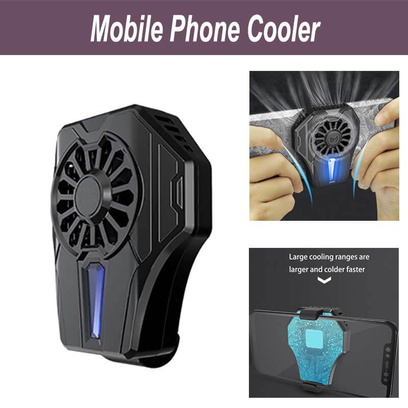Refrigerador do fã jogo almofada titular semicondutor radiador telefone usb recarregável cooler ventilador jogo almofada suporte radiador mudo ventilador
