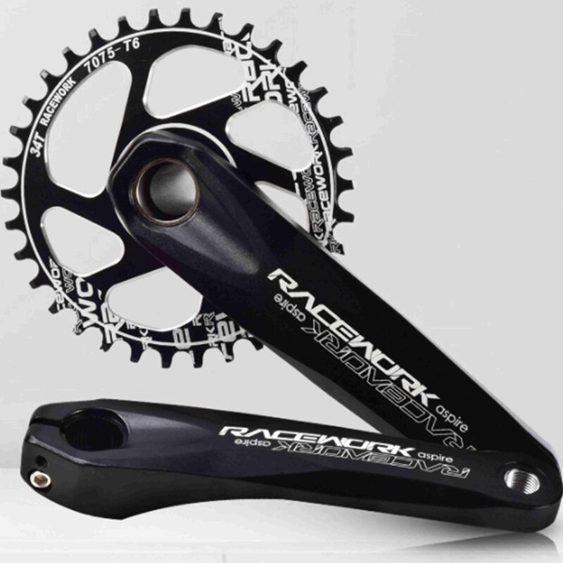 1X11 Speed Aluminium Crank Disk Crank Met Midden As Geïntegreerde Midden Crank