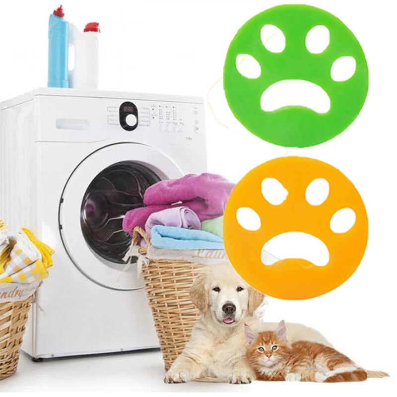 Herbruikbare Siliconen Borstel Haar Remover Pad Hond Bont Sticker Catcher Schoonmaken Wasmachine Huisdier Accessoires Kleren Schoonmaken Tool: Default Title