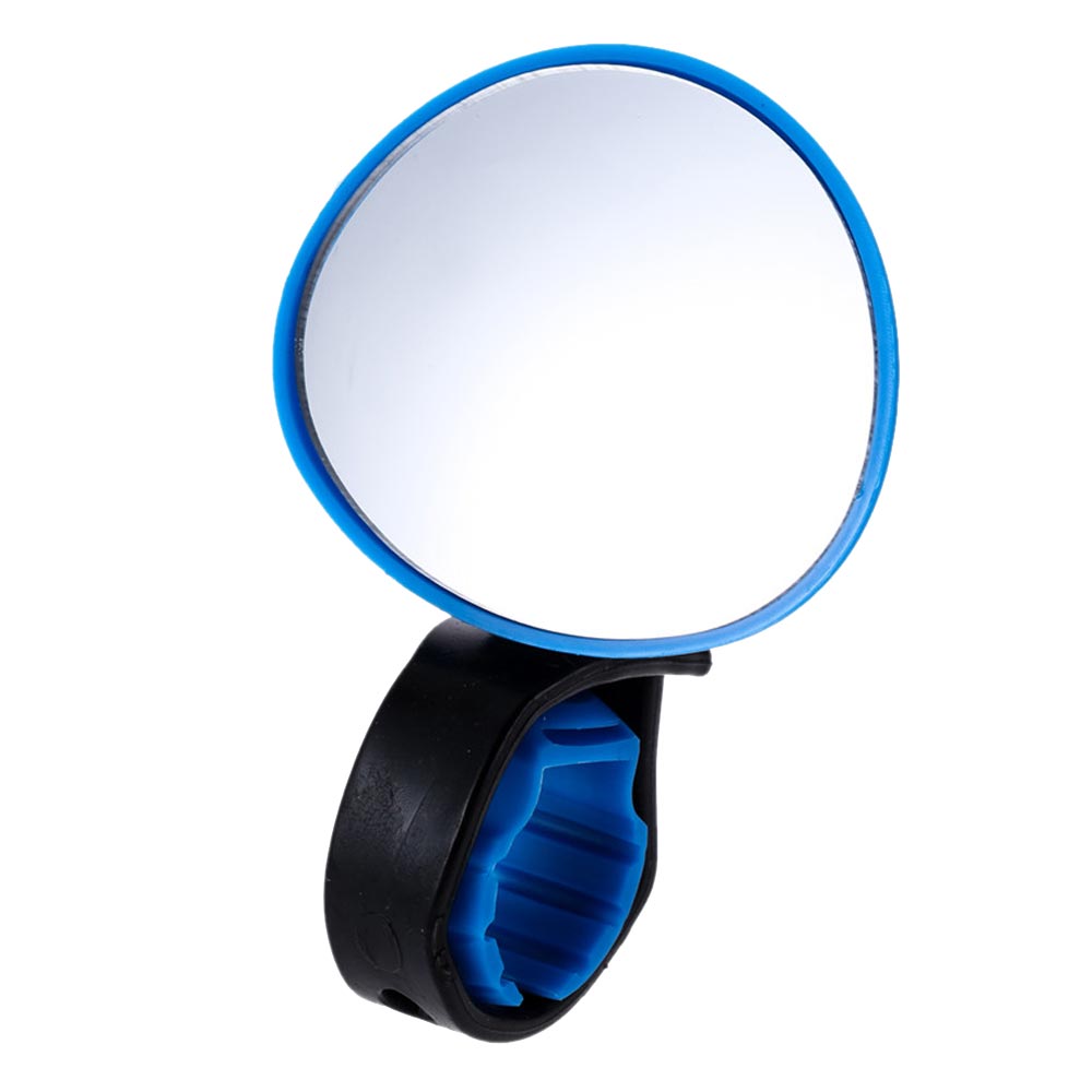 3 cores rotatable ajustável 360 graus guiador espelho retrovisor ciclismo bicicleta acessórios da bicicleta adequado para bicicleta: Céu Azul