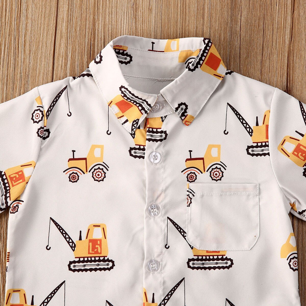 0-5y småbørn spædbørn baby drenge tøjsæt tegneserie print kortærmede t shirts toppe shorts herre outfits