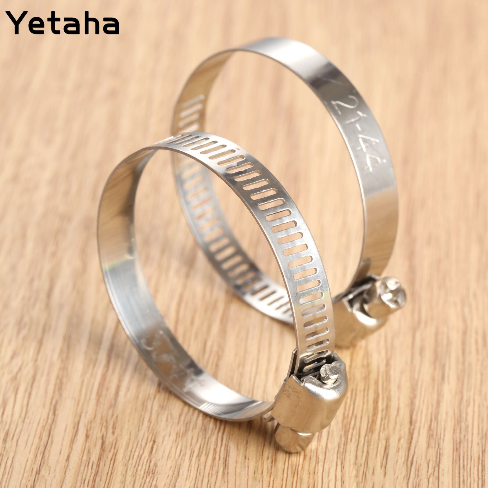 40mm Blue Auto Car Water Temperature Sensor Water Temp Joint Pipe Hose Adapter Water Temp Gauge Meter Aluminium With Clamps